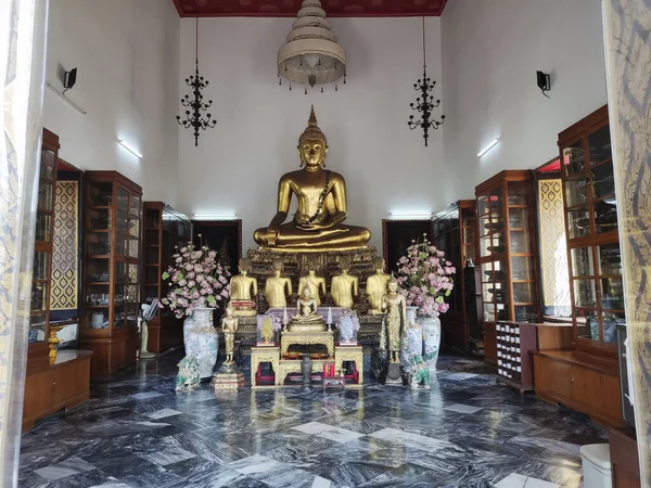 Bangkok Thaïlande Feb 2023 Phra Buddha Chinnaraja Ses Abondantes Statues — Photo