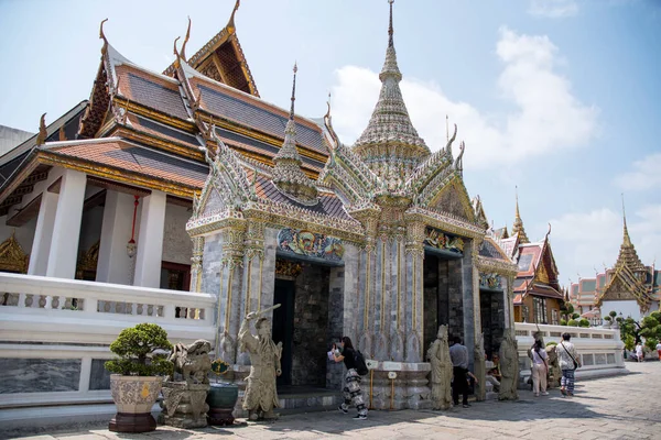 Bangkok Tailandia Feb 2023 Detalle Arquitectura Del Edificio Dentro Del —  Fotos de Stock