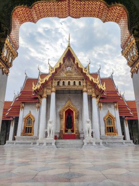 Wat Benchamabophit Dusitwanaram or Marble Temple in Bangkok. It is one of Bangkok's best-known temples and a major tourist attraction