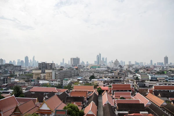 Bangkok Thailandia Feb 2023 Paesaggio Urbano Del Centro Bangkok Wat — Foto Stock