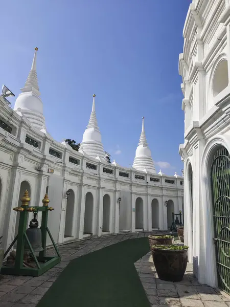 Bangkok Thailand Feb 2023 Wat Prayun Wongsawat Worawihan Buddhist Temple — Stock Photo, Image