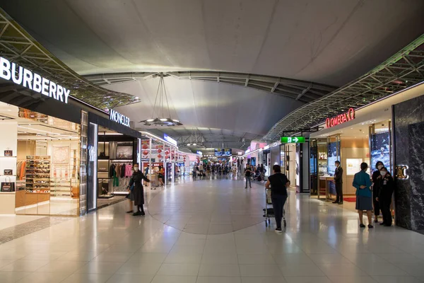 Bangkok Tayland Şubat 2023 Bangkok Suvarnabhumi Havaalanı Nda Gümrüksüz Dükkan — Stok fotoğraf