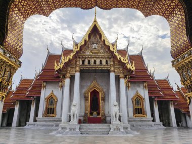 Wat Benchamabophit Dusitwanaram or Marble Temple in Bangkok. It is one of Bangkok's best-known temples and a major tourist attraction