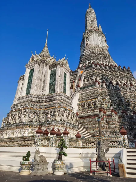 Ват Арун Храм Рассвета Буддийский Храм Бангкоке Ват Арун Является — стоковое фото