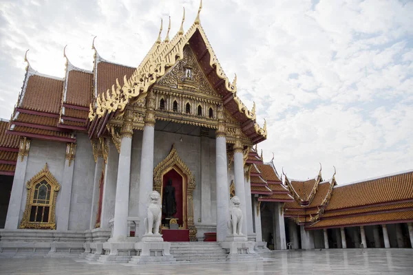 Wat Benchamabophit Dusitwanaram Marble Temple Bangkok One Bangkok Best Known — Stock Photo, Image