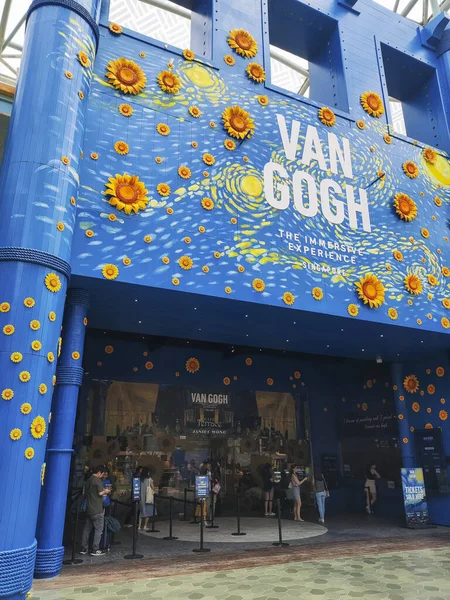 Singapour Mai 2023 Entrée Exposition Van Gogh Immersive Experience Aux — Photo