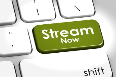 Şimdi kelime ile klavye, 3D yorumlama