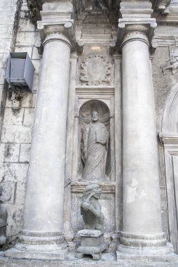 Manila, Filipinler-15 Ekim 2023: Manila, Filipinler 'deki San Agustin Kilisesi manzarası. Filipinler 'in en eski kilisesi.