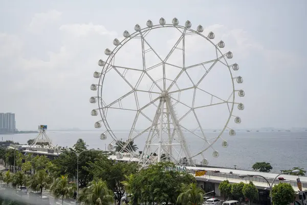 Manila Philippines Oct 2023 Ferris Wheel Mall Asia Manila Ferris Stock Picture