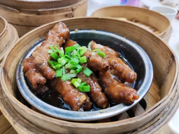 Stock image Steamed chicken feet dim sum - Chinese food