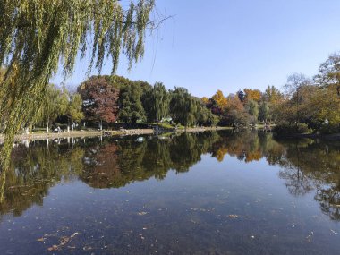 Suzhou, Çin - 5 Aralık 2023: Tiger Hill Pagoda Çin 'in Suzhou kentindeki Tiger Hill Scenic Spot' ta yer almaktadır. Suzhou 'nun sembolü. 2500 yıl öncesine kadar izlenebilir.