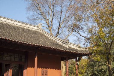 Nanjing, Çin-1 Aralık, 2023: Ming Xiaoling, Nanjing 'de Sunum Salonu. Ming Xiaoling, Ming Hanedanı 'nın kurucusu Hongwu İmparatoru' nun mozolesidir.