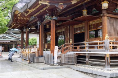 Tokyo, Japan- 13 May 2024: Yushima Tenmangu, also known as Yushima Tenjin in Tokyo, Japan. The shrine is dedicated to Tenjin the Shinto god of learning clipart