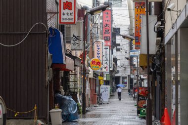 Tokyo, Japan- 13 May 2024: Ueno Nakadori Shopping Street near Uena station, Tokyo. It is better known as Uechun clipart