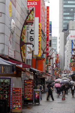 Tokyo, Japan- 13 May 2024: Ueno Nakadori Shopping Street near Uena station, Tokyo. It is better known as Uechun clipart