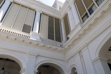 Singapur, 28 Temmuz 2024, Istana Ana Binası. Istana, Singapur cumhurbaşkanının resmi ikamet yeri ve ofisidir..