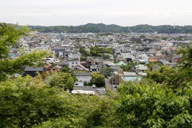 Kamakura, Japonya - 14 Mayıs 2024: Kamakura şehri, Japonya