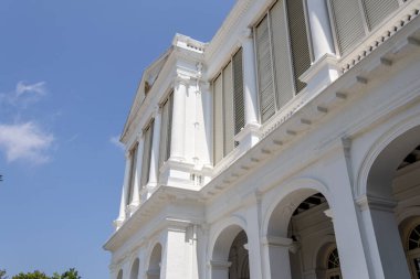 Singapur, 28 Temmuz 2024, Istana Ana Binası. Istana, Singapur cumhurbaşkanının resmi ikamet yeri ve ofisidir..