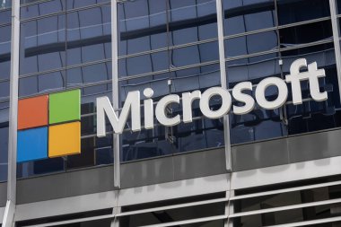Singapur - 4 Ekim 2024: Microsoft Şirketi 'nin logosu