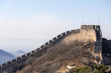 Pekin, Çin 'de Çin Seddi' ni kötülemek. Sadece Pekin 'den değil, Çin Seddi' nin en iyi temsilci bölümüne de kolayca ulaşılabilir.