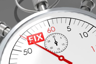 Kronometredeki kelimeyi düzelt, 3D görüntüleme