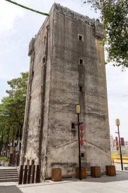 Shenzhen, Çin - 12 Nisan 2025: 200 yıldan uzun bir geçmişi olan Çin 'in Shenzhen kentindeki Guanlan Antik Harabeleri. Shenzhen 'de Hakka kültürünü en iyi temsil eden yerlerden biridir.