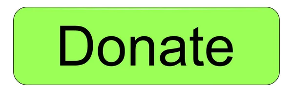 Spenden Button Pastell Grün Auf Weißem Hintergrund Illustration lizenzfreie Stockfotos