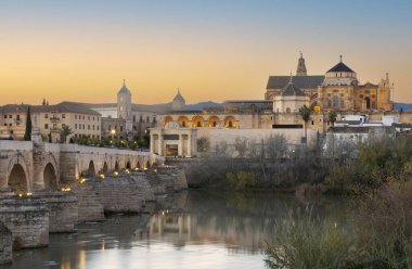 Roman Bridge and Guadalquivir river, Great Mosque, Cordoba