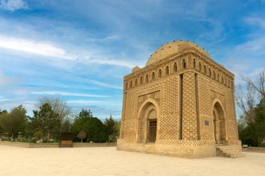 Uzbekistan, Bukhara, the Mausoleum of Ismmoil Samoniy. clipart