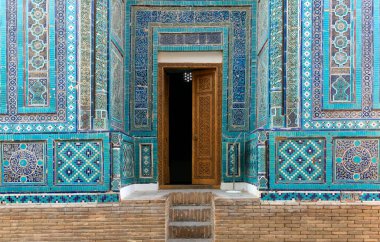 Semerkand, Özbekistan - Shahi Zinda anıtmezarı kompleksi