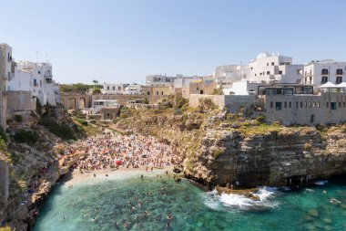Polignano ve Mare Town İtalya 'da