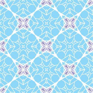 Soyut mozaik yıldızları pürüzsüz desen