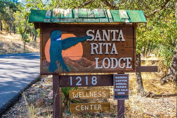 Madera Canyon Usa Квітня 2022 Santa Rita Lodge — стокове фото