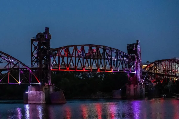 Міст Розв Язання Гарячих Джерелах Арканзас — стокове фото