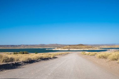 An overlooking view in Elephant Butte, New Mexico