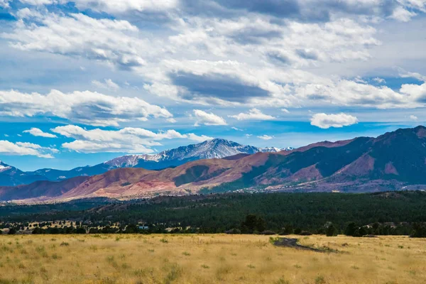 Rocky Landscape Scenery Colorado Springs Colorado — Stock Photo, Image