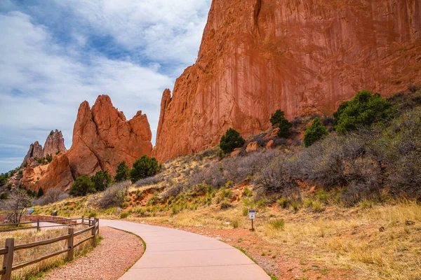 stock image Rocky landscape scenery of Colorado Springs, Colorado