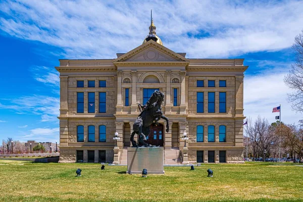 Wyoming Usa May 2022 Wyoming State Capitol — 스톡 사진