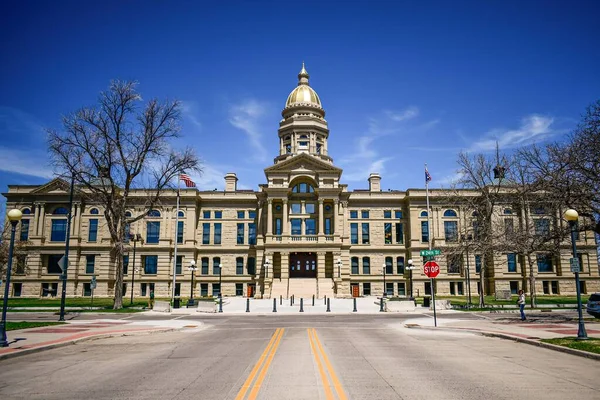 Wyoming Usa May 2022 Wyoming State Capitol — 스톡 사진