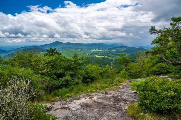Uma Vista Para Carolina Norte Highlands — Fotografia de Stock