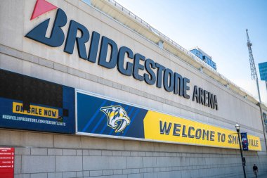 Nashville, TN, ABD - 29 Haziran 2022: Bridgestone Arena
