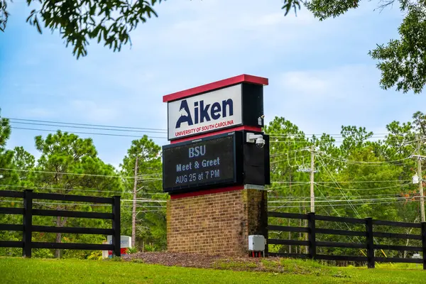 stock image Aiken, South Carolina, USA - Aug 23, 2022: The University of South Carolina Aiken