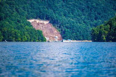 Jocassee Gölü, Güney Carolina manzarası