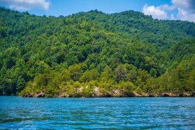 Jocassee Gölü, Güney Carolina manzarası