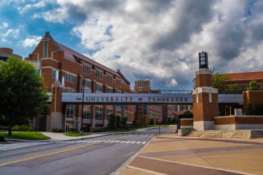 Knoxville, TN, ABD - 9 Temmuz 2022: Tennessee Üniversitesi