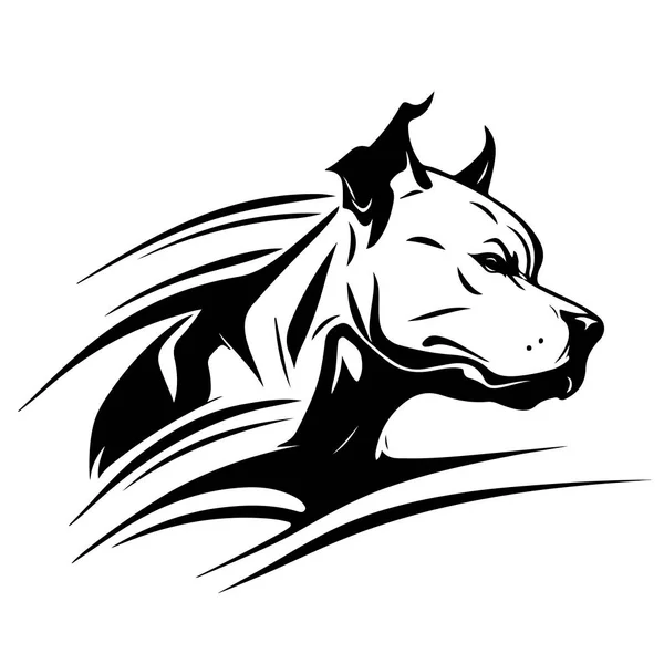 Dog Logo Icon Illustration Design Vector Template — Stock Vector
