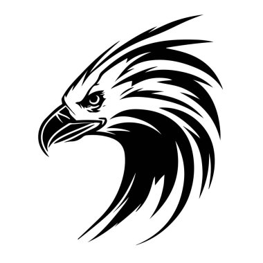  Kartal Vektör Logo Şablonu. Kartal tasviri. Vektör