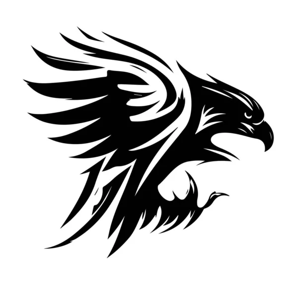 Eagle Vector Logo Template Illustration Eagle Vector — Stok Vektör