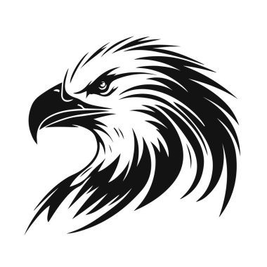  Kartal Vektör Logo Şablonu. Kartal tasviri. Vektör