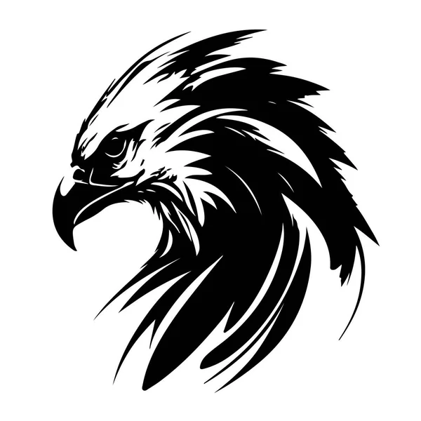 Modelo Logotipo Vetor Águia Ilustração Águia Vetor — Vetor de Stock